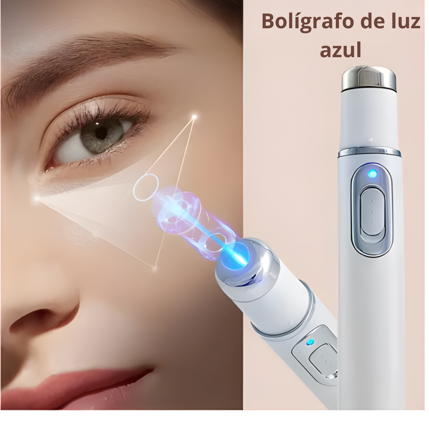 Bolígrafo Antiacné LED