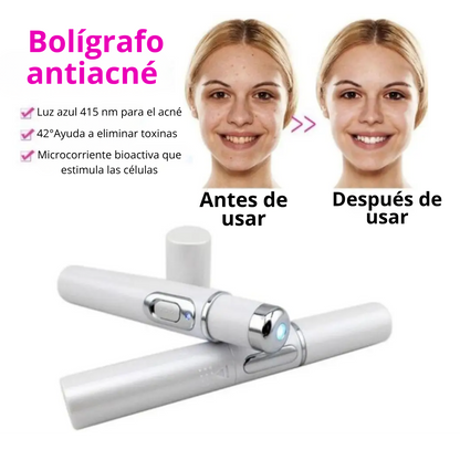 Bolígrafo Antiacné LED