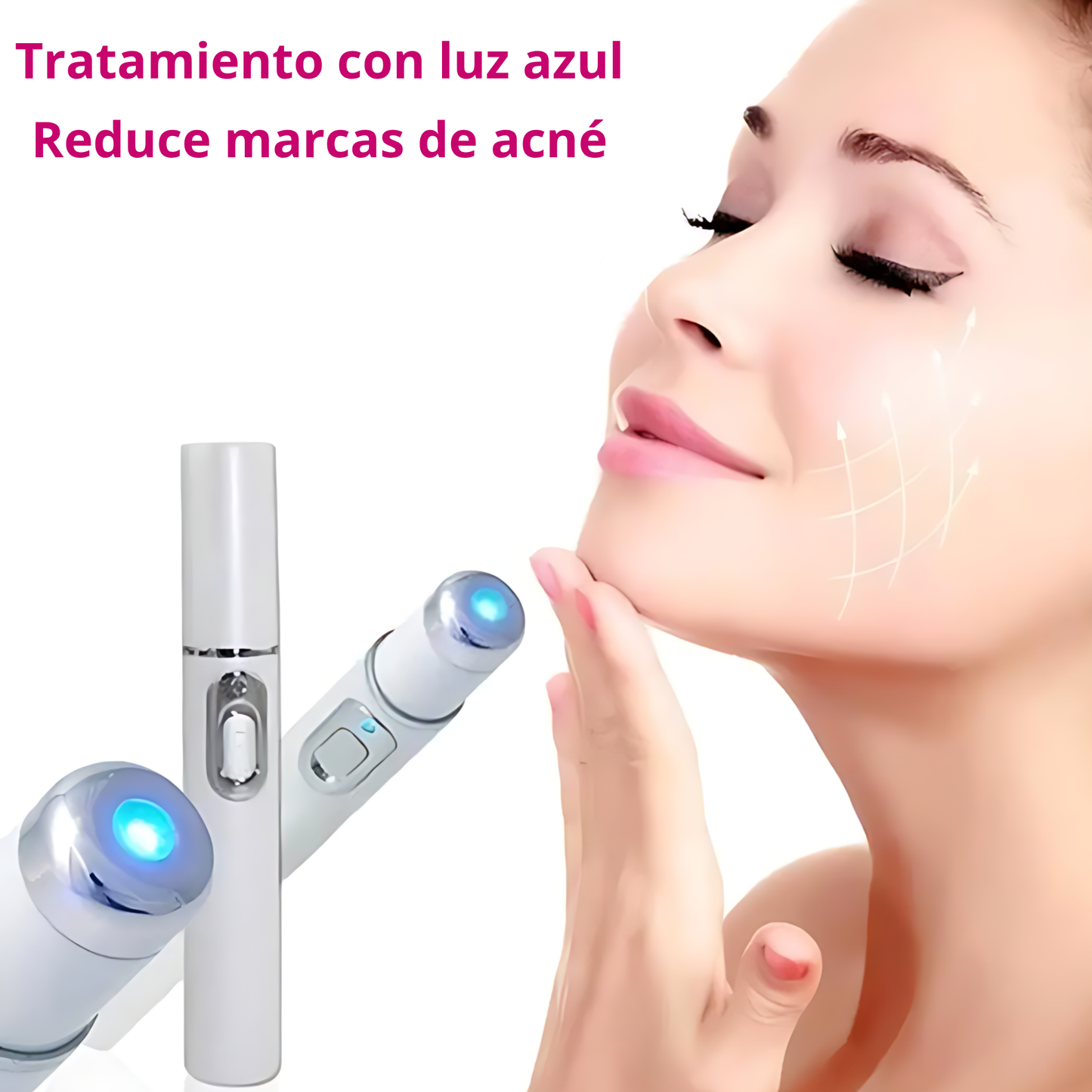 Bolígrafo Antiacné LED
